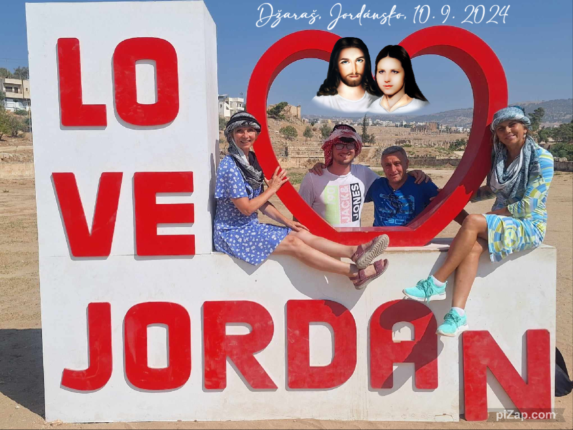 MISE BOŽÍ RODINY V JORDÁNSKU
