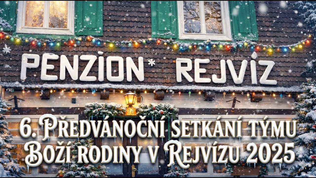 6. PŘEDVÁNOČNÍ SETKÁNÍ TÝMU BOŽÍ RODINY V REJVÍZU 2025